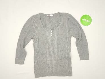 sweter w paski h: Papaya, Women`s sweater, size L (EU 40) — 2