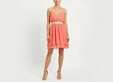 sukienki na wesele długie z gorsetem: Sukienka damska, rozmiar S — 5