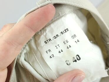 legginsy damskie plus size: Spodnie materiałowe damskie, rozmiar XL — 4