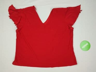 reserved czerwona bluzki: Lycra, Bluzka damska, rozmiar L — 2