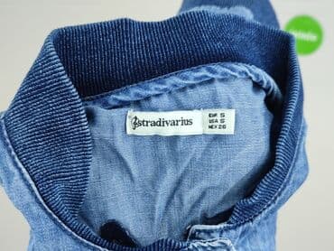 Kurtki jeansowe: Stradivarius, Kurtka jeansowa damska, rozmiar S — 4