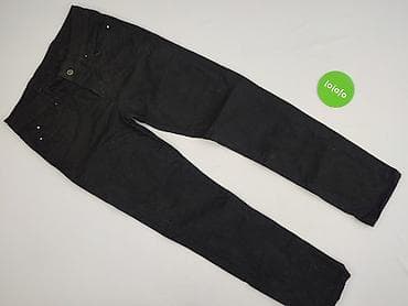 slim ankle jeans: Spodnie materiałowe damskie, rozmiar M — 2