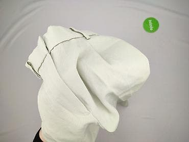 biale spodnie materialowe: H&M, Spodnie materiałowe damskie, rozmiar S — 7