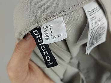 botki na platformie h: H&M Divided, Spodnie cargo damskie, rozmiar S — 4