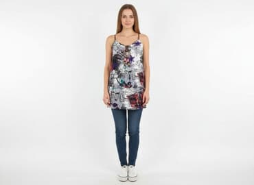 bluzka na impreze do klubu: Tunika damska, rozmiar S — 1