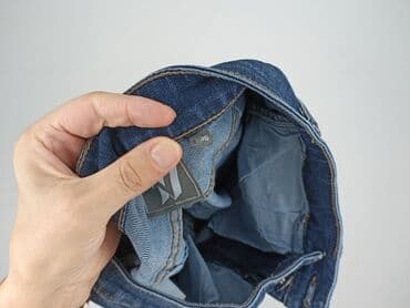 jeansy damskie granatowe: W, Jeansy damskie, rozmiar S — 4