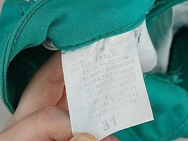 pull on trousers h: M.Sara, Spodnie materiałowe damskie, rozmiar L — 5