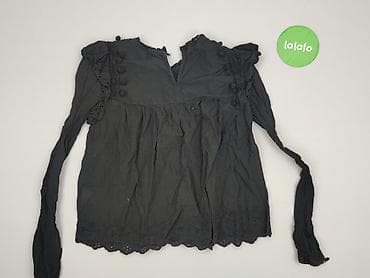 azurowa bluzka: Zara, Bluzka damska, rozmiar S — 3