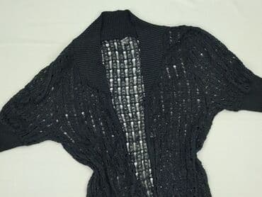 czarna sukienka i szary sweter: Kardigan damski, rozmiar L — 1