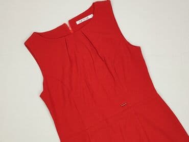 czerwona sukienki wieczorowa: QUIOSQUE, Sukienka damska, rozmiar S — 2