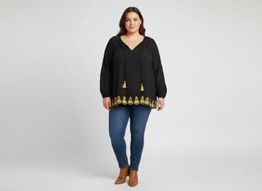 piżamka pepco: Peacocks, Bluzka damska, rozmiar 2XL — 6