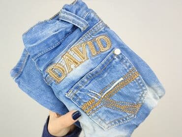 modne jeansy: Denim pants, 12-18 months, condition - Very good — 4