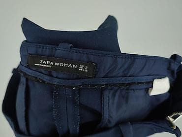 buty azuree: Zara, Spodnie materiałowe damskie, rozmiar M — 5