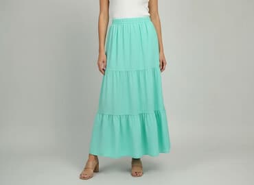 spódnice z falbanami maxi: Women`s skirt, size S — 1
