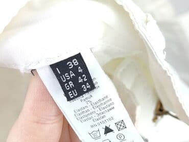 buty stephan: Stefanel, Material trousers for women, size XS — 5