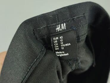 H&M, Material trousers for women, size XL (EU 42) — 4