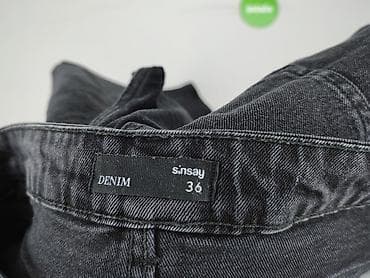 klapki wolski: Denim, Jeansy damskie, rozmiar S — 4