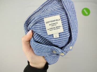 koszulka justin bieber h m: Cottonfield, Koszulа dla mężczyzn, rozmiar L — 4