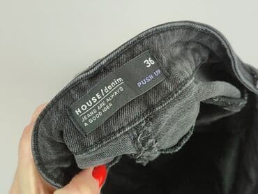 czarne jeansy lee damskie: House of Denim, Джинси жіночі, розмір S — 4