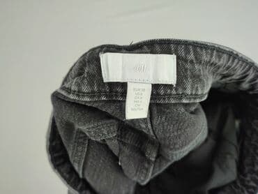 dżinsy czarne: H&M, Jeansy damskie, rozmiar M — 4