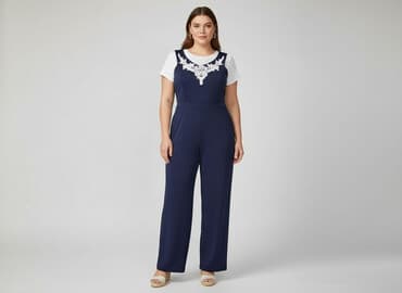 sukienki dla wysokich na wesele: Kombinezon damski, rozmiar 2XL — 1