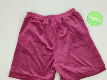 komplet welurowy krótkie spodenki: Velour, Szorty damskie, rozmiar S — 4