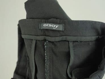 orsay spodnie woskowane czarne: Orsay, Spodnie materiałowe damskie, rozmiar M — 5