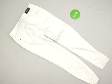 spodnie woskowane białe: Top Secret, Spodnie materiałowe damskie, rozmiar L — 4