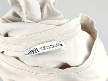 białe t shirty zara: Zara, T-shirt damski, rozmiar XS — 5