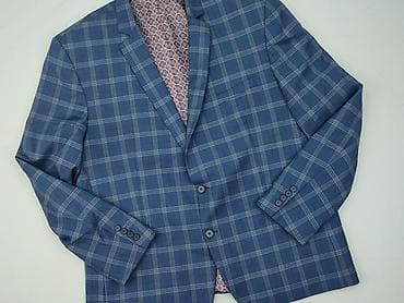 greenpoint marynarka: Męska marynarka ALJEKA w kratę - Fason: jednorzędowy, 2‑guzikowy - — 1