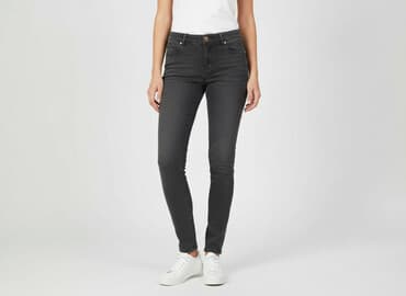 sinsay legginsy prążkowane: Sinsay, Legginsy Eleganckie damskie, rozmiar L — 1