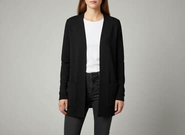 byolala kurtki zimowe: Jacqueline De Yong, Kardigan damski, rozmiar M — 7