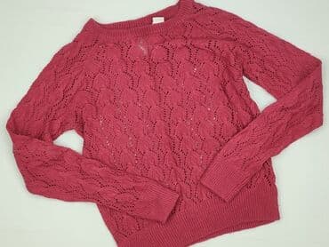 sweter z dekoltem v: Vila, Sweter damski, rozmiar M — 1