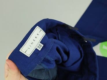 zara woskowane spodnie: Spodnie materiałowe damskie, rozmiar M — 4