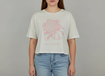 piżamy damskie hello kitty: Sinsay, T-shirt damski, rozmiar XL — 6
