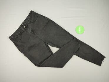 czarne spodnie damskie stradivarius: Jeans for women, size 2XL (EU 44) — 2