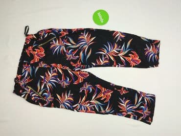 c a piżama: Peacocks, Material trousers for women, size L (EU 40) — 2