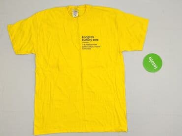 pomaranczowa koszula meska: Fruit Of The Loom, Koszulka dla mężczyzn, M — 2