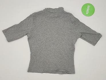 sweter z chokerem: Bershka, Golf damski, rozmiar L — 3
