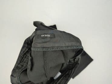 orsay spodnie woskowane czarne: Orsay, Spodnie materiałowe damskie, rozmiar XL — 6