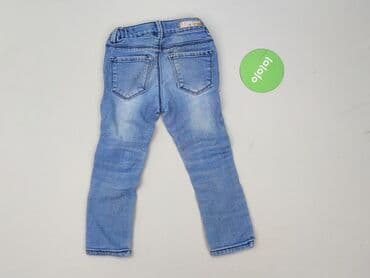 spodnie ze skóry dla dziewczynki: Jeans, 2-3 years, 92/98, condition - Perfect — 3