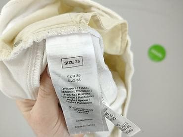 sandaly jasne: Orsay, Jeansy damskie, rozmiar S — 4