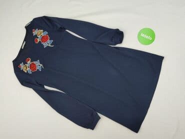 sukienka rozkloszowana dekolt łódka: Sukienka damska, rozmiar 2XS — 2