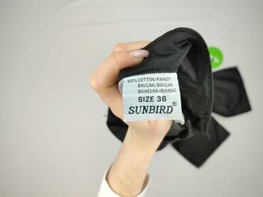 deezee sandaly czarne: Spodnie materiałowe damskie, rozmiar S — 4