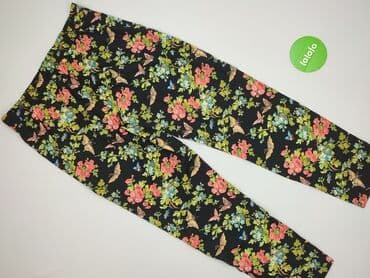 czarne sandały płaskie ccc: Oasis, Spodnie materiałowe damskie, M — 3