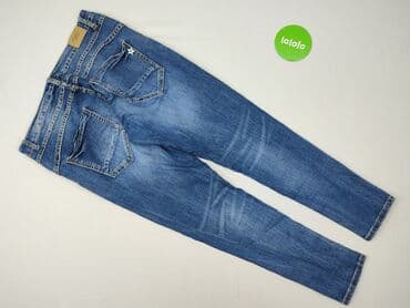 fioletowe jeansy damskie: Jeansy damskie, rozmiar L — 3