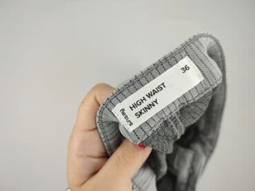 sinsay spodnie wysoki stan: Sinsay, Spodnie materiałowe damskie, rozmiar S — 4