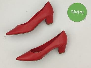 skórzane klapki lidl: Esmara, Półbuty damskie, 39 — 4