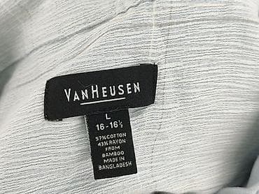 snapback h: Van Heusen, Koszulа dla mężczyzn, rozmiar L — 4