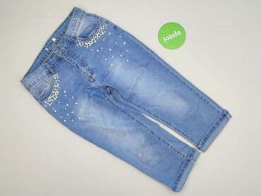 srebrne jeansy: Jeans for women, size M — 2